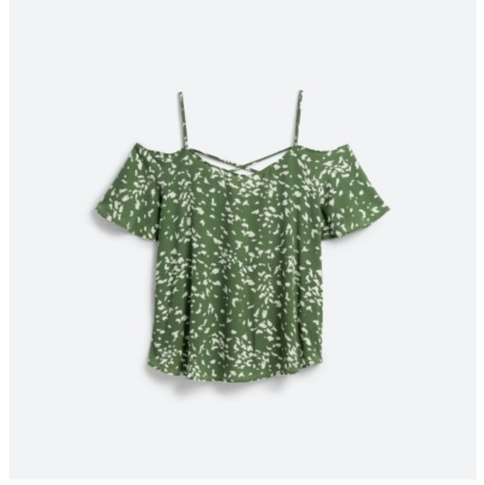 Valette Cold Shoulder Blouse